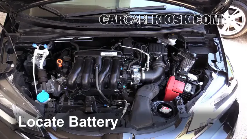 2015 Honda Fit EX 1.5L 4 Cyl. Battery Jumpstart